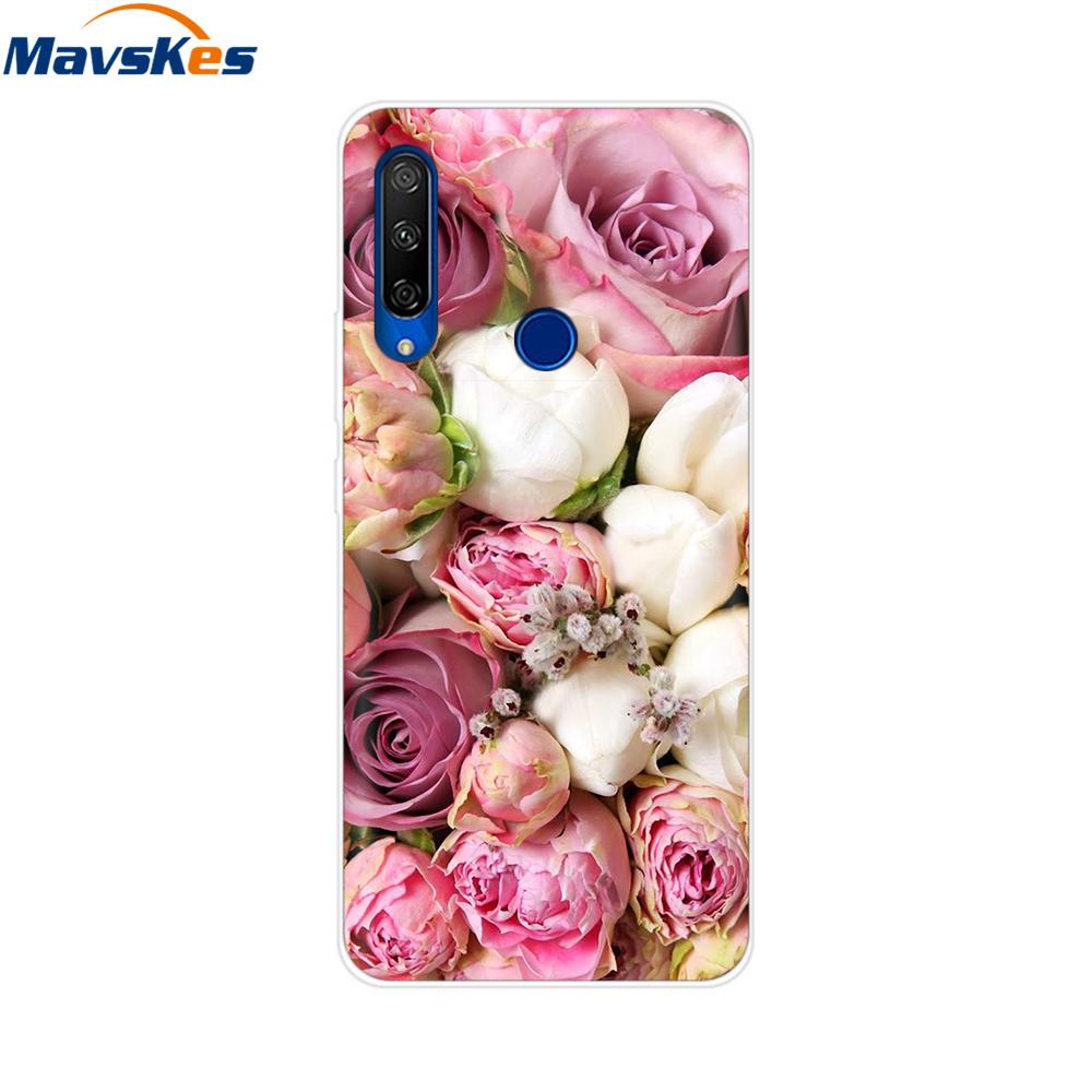 Painted Case For Alcatel 1S 2020 5028Y 5028D Case TPU Soft Silicone Cover Funda For Alcatel 1S 2020 Case Cover Etui Bumper Coque