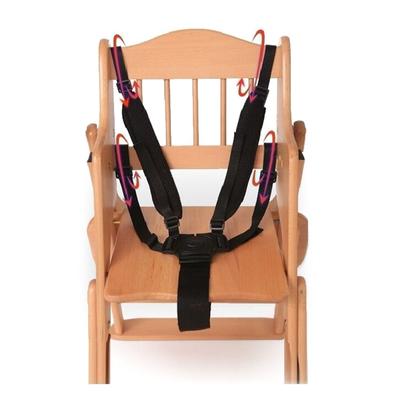 Sicherheitsgurt für Baby-Essstuhl, 3/5-Punkt-Sicherheitsgurt für Baby-Fütterungsstuhl, Kinderwagen-Zubehör, Hochstuhl-Kinderwagengurte