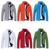 Warm Mens Winter Hoodie Bubble Coats Padded Puffer Jacket Quilted Zip Outwear Up