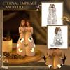 Affectionate -themed LED Light-up Candle Holder Ornament (for Best Friends)