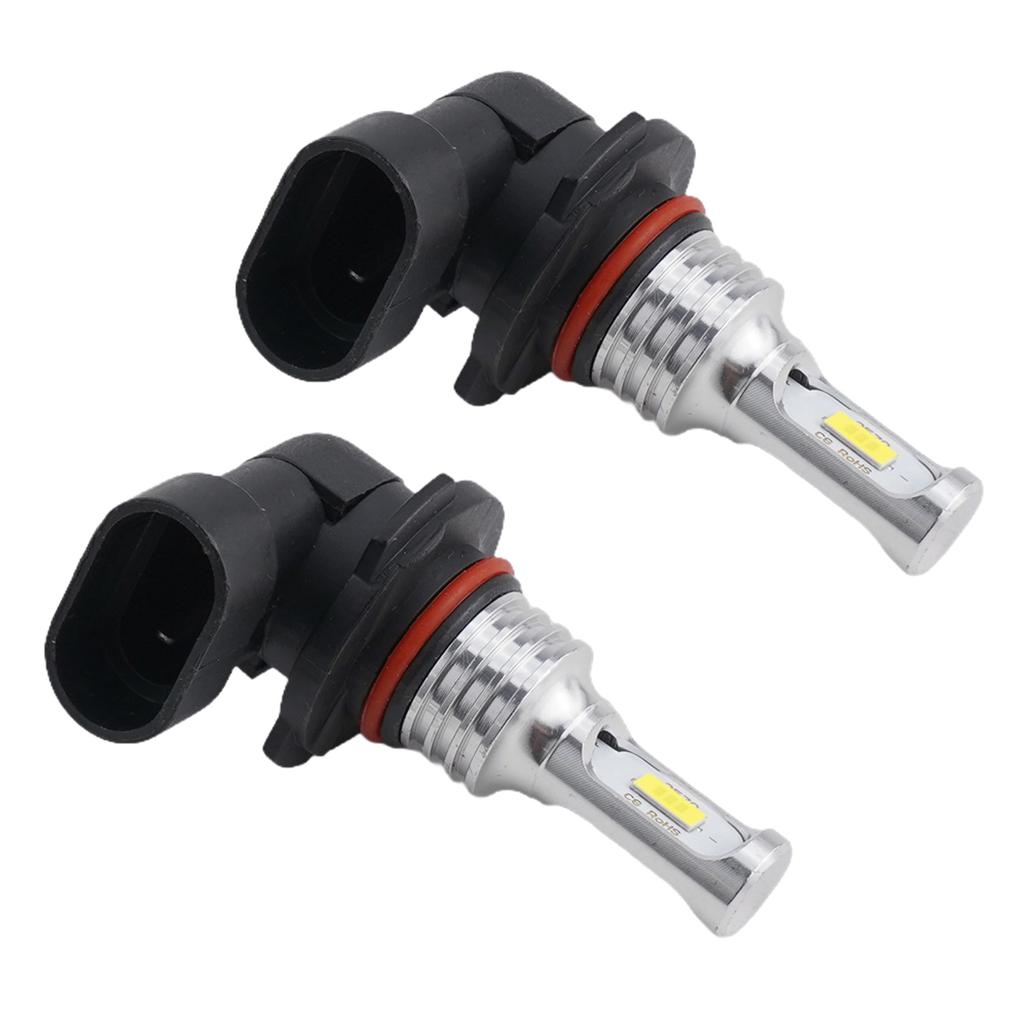 For RAV4 2016 2017 2018 - 9012 LED Headlight Bulbs 6000K White Hi-Lo Beam Home DIY Repair Replacement Vehicle Accessories