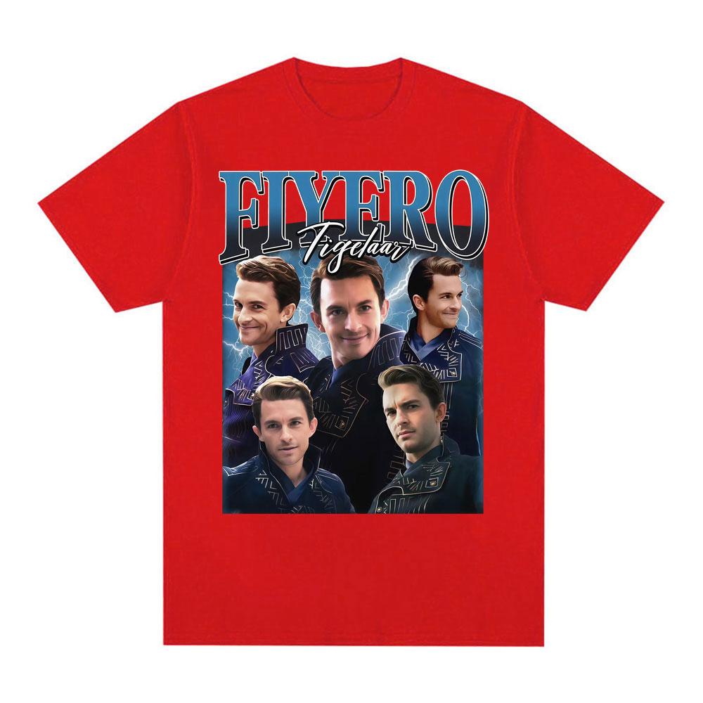 Jonathan Bailey Prince Fiyero T Shirt Wicked Musical Broadway Graphics T-shirts Unisex Women Vintage Style Oversized Cotton T-shirt S