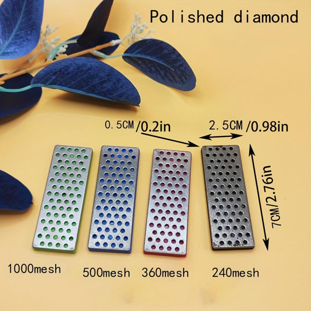 Ski Side Edge Tuner Portable Ski Tuning Equipment for Deburring Rust Removal Ski Edge Diamond File Maintenance Tools