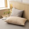 100% Cotton Simple Plain Bedding Set 3Pcs, 1 Duvet Cover with Zipper, 2 Pillow Cases,Easy Care,1 and 2 People Bed Sizes