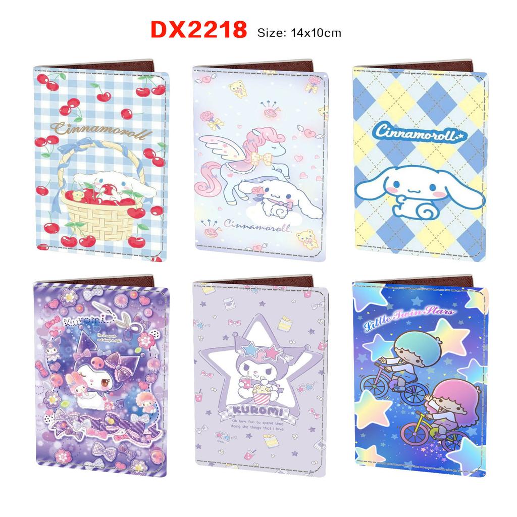 Cartoon Kulomie Yugui Dog Travel Passport Bag Student ID Folder