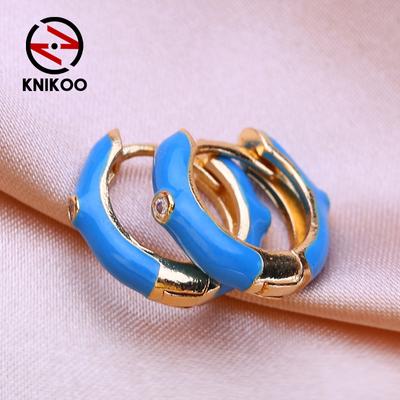 Round Clip Earrings For Women Fashion Hoop Earrings Jewerly For Wedding Party Gifts Cubic Zirconia CZ Earrings