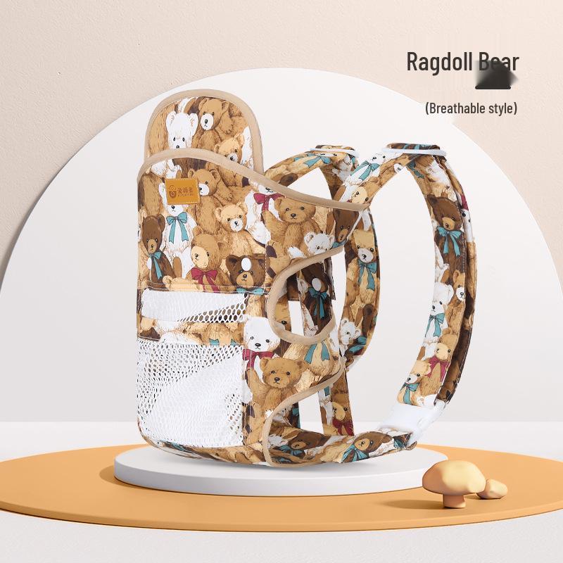 Newborn Dual-Use Front and Back Baby Carrier: Hands-Free, Simple Design for Outings