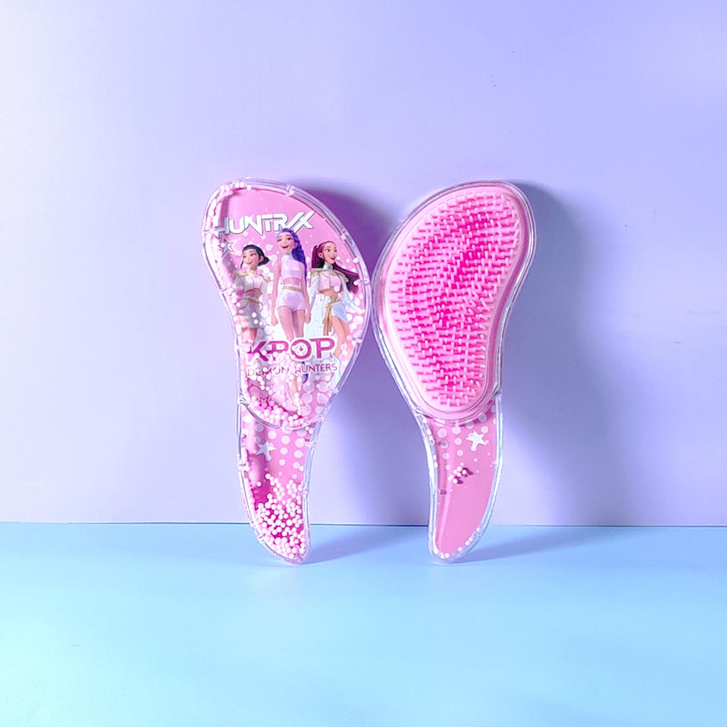 1PC New KPop Demon Hunters Comb Cartoon Rumi Mira Zoey Air Cushion Massage Comb Anime Peripheral Student Comb Girl Birthday