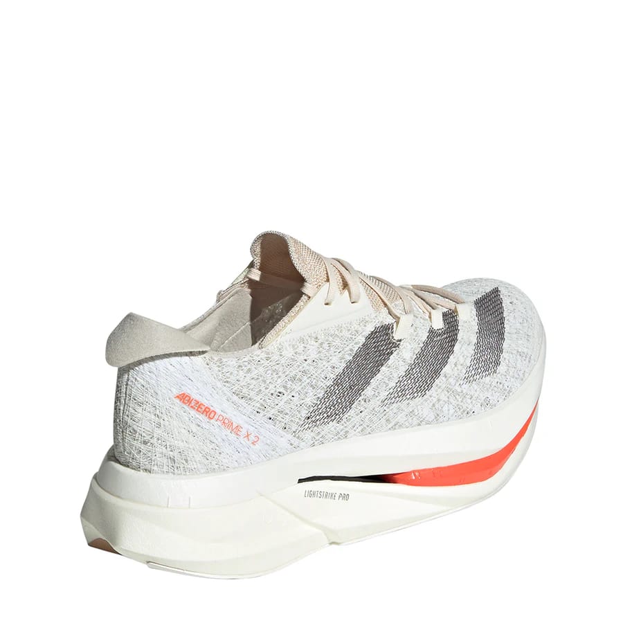 adidas Adizero Prime X 2.0 Mesh Low Top Running Shoes Unisex Beige IH5682