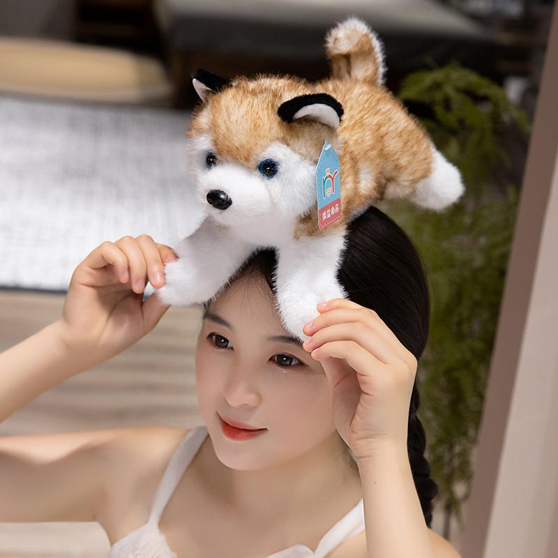 30/40/50CM Cute Puppy Dog Husky Plush Toy Animal Stuffed Doll Home Decoration Birthday Gift