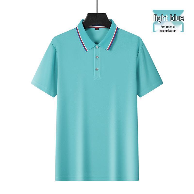 Ice-cool Polo Shirt with Custom Logo – Short Sleeve Workwear for Summer