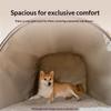 Dog House All Seasonsneutral Enclosed Dogs House Tent Dog Mat Sense of Security Winter Winter Heattech Detachable Washable
