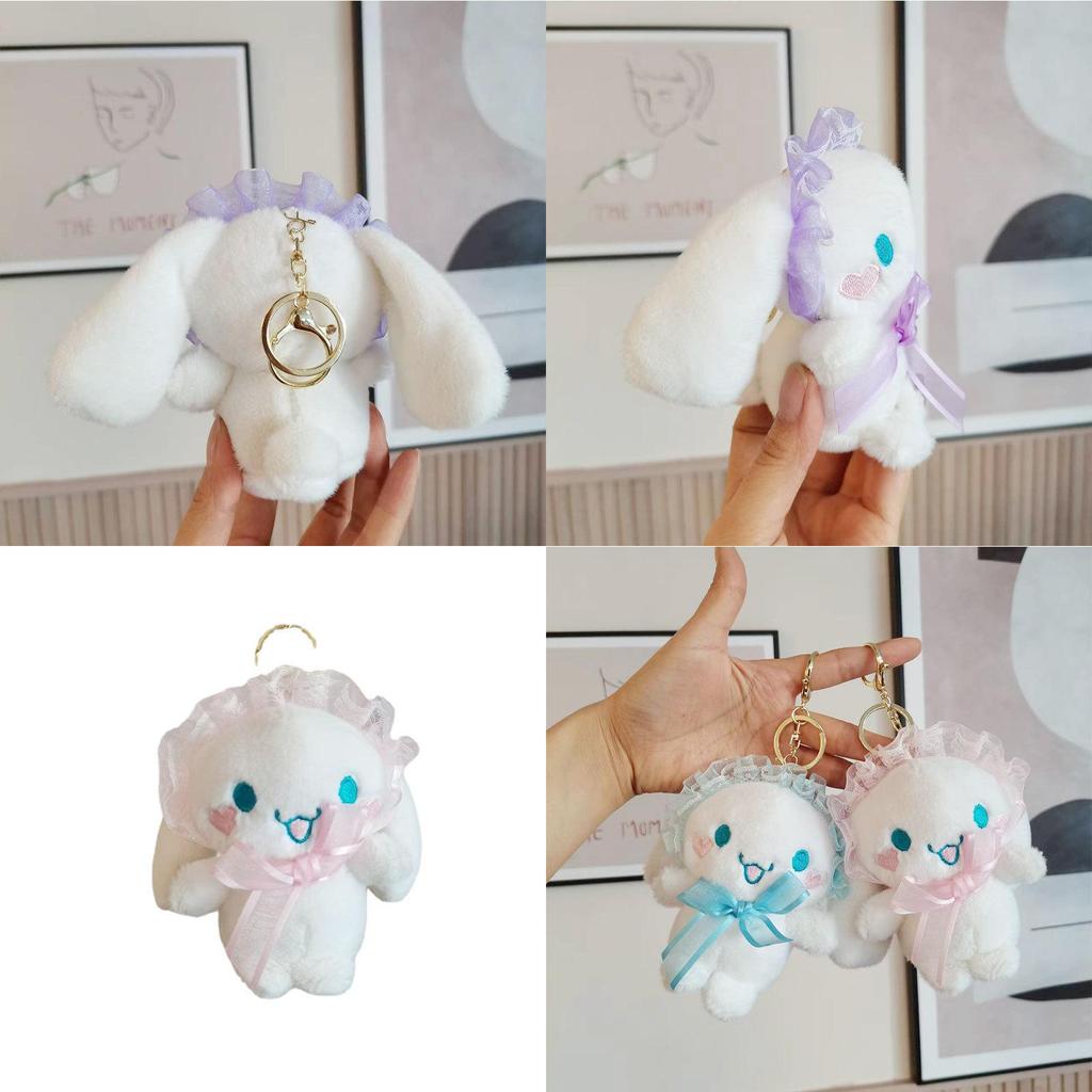 Cute Cartoon Scented Puppy Keychain Adornments Lovable Plush Toy Gift