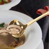 Ramen Noodles Table Spoons Serving Concentrate Stainless Steel Soup Long Handle Silver