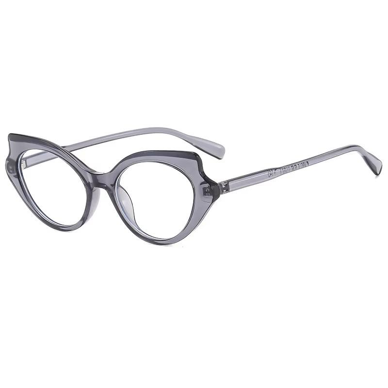 

Retro Cat-eye Style Eyeglass Frame, Anti-blue Light Protection, Suitable For Daily Wear. 3870 сірий