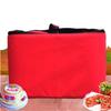 Pizza Bag Extra Large Thermal Insulation Winter Meal Delivery  Red Pizza