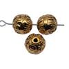Floral Edge Spacer Beads Ornate Metal Small Hole Charms For Bohemian Beading Supplies