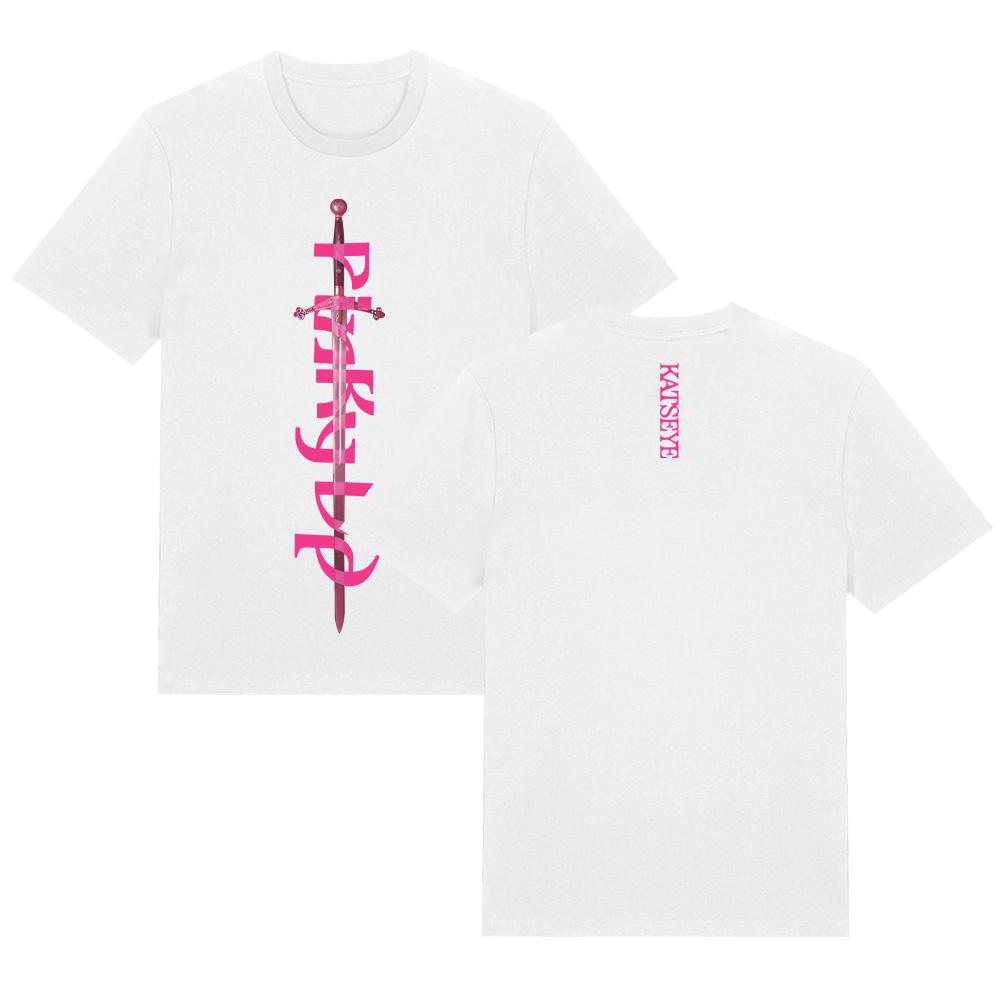 PINKY UP T-Shirt KATSEYE Merch 2026 Short Sleeve T Shirts Summer Round Neck Pure Cotton Tees Fashion Unisex Pop Loose Streetwear