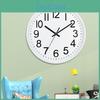 Numerals Clock Design Wall Large Easytoread Battery Operated Modern Silent Nonticking Round Clock Wall Decoration