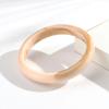New Colorful Thin Round Acrylic Bangles for Women Boho Fashion Resin Circle Stackable Bracelets Statement Wrist Jewelry Gifts