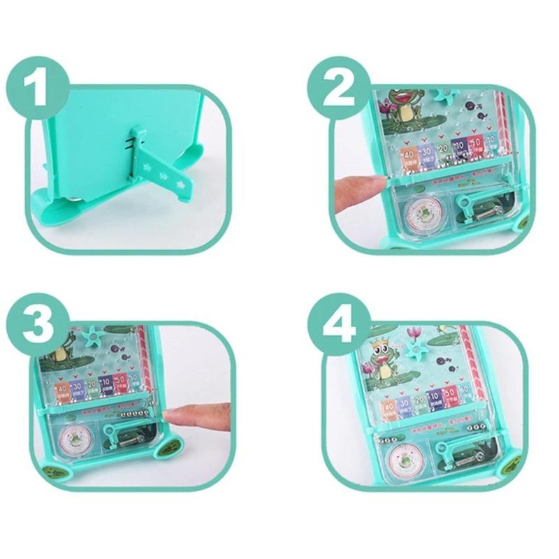 Children's Handheld Pinball Maze Toys Kids Table Shooting Board Games Parent-Child Interactive Educational Toy for Boys and Girl