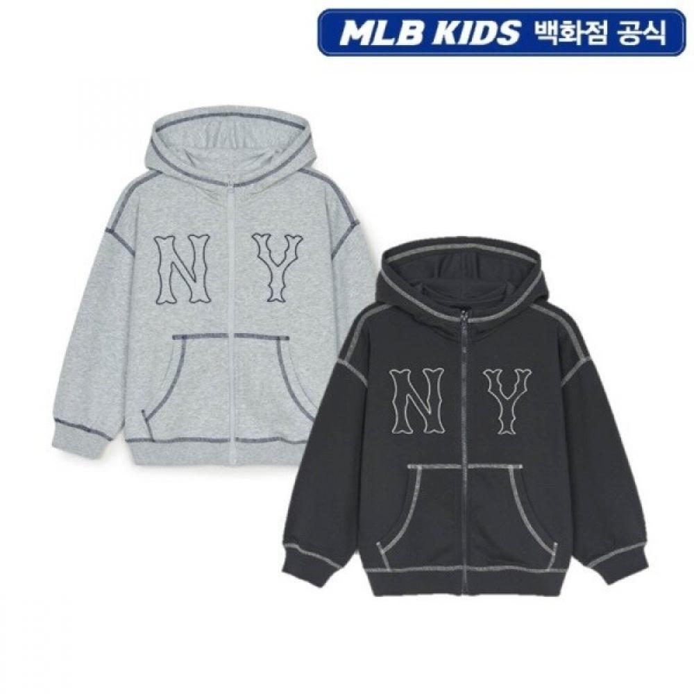 

Mlb Kids Varsity Street Coopers Hoodie Zip Up Grey/130
