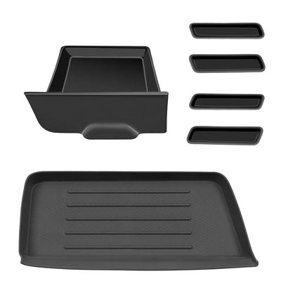SAWAKAKI Console Pocket Drawer and Storage Trays for Suzuki Hustler MR52S and MR92S Convenient Storage Made of ABS and and Mats, Mats, Trays, (6