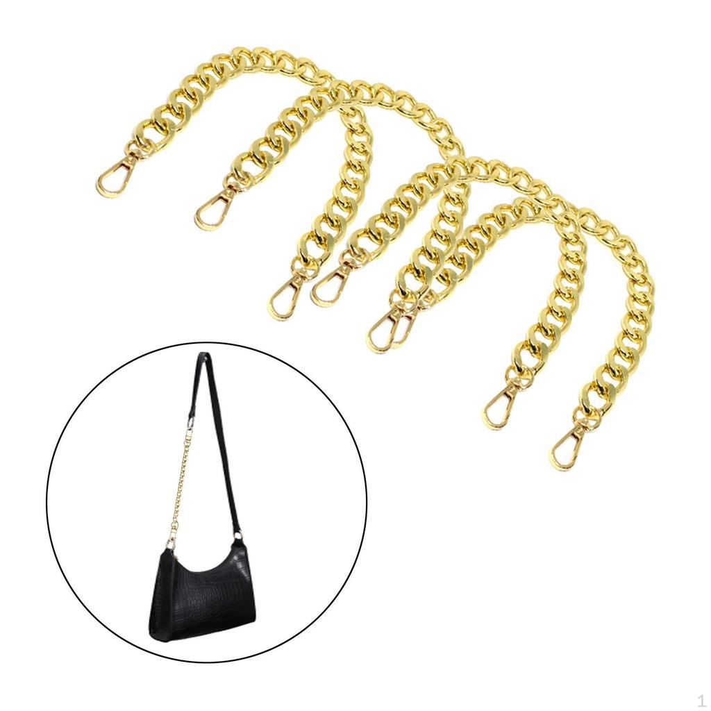 4 7.9 Lengte Metalen Tas Verlengketting, Handtas Schouderband Charms voor