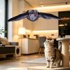 Hanging Bat Motion Toy for Felines and Small Dogs, Soft Cover Wing Action Toy with Handheld Controller for Daily Indoor Activity Use