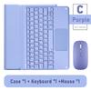 Keyboard Wireless Mouse Magic For iPad Pro 13 11 Case M5 M4 M3 Air 13 11 5 4 10.2 9 8 7 Generation Case Bluetooth Keyboard