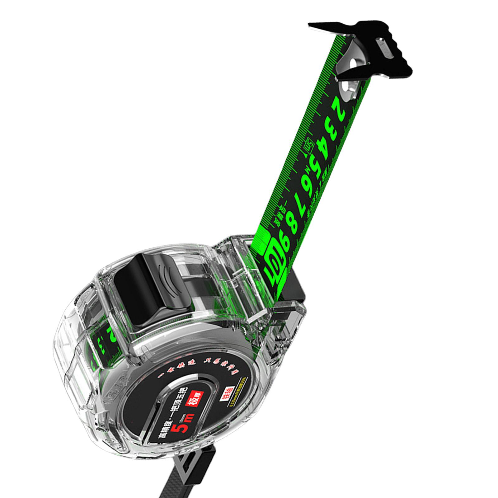 

Рулетка 16,4 фута Измерительная лента Выдвижной самоблокирующийся измеритель ленты Легко читаемая измерительная лента 5X19