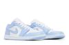 Jordan 1 Niedrig Weiß Aluminium (Damen)
