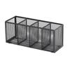 Modern Desk Display Holder Metal Pen Storage Box Multifunctional Pencil Holder  School Supplies