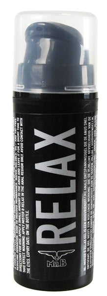 Gel Relaxant Anal Relax Mister B 30ml - Mr B - Mister B - Spray Relaxant Anal