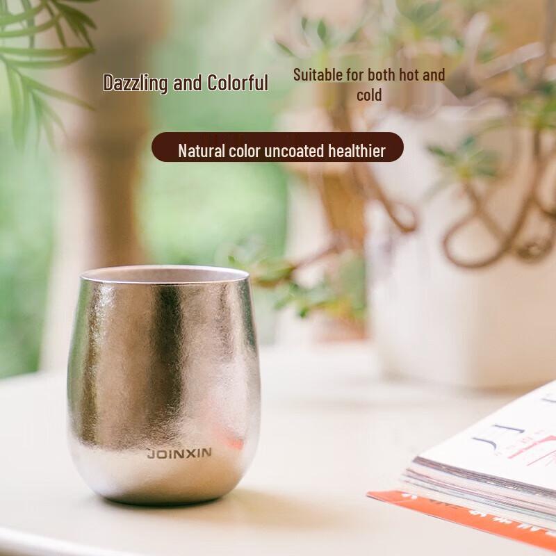 JOINXIN Pure Titanium Double-Layer Tea Mug