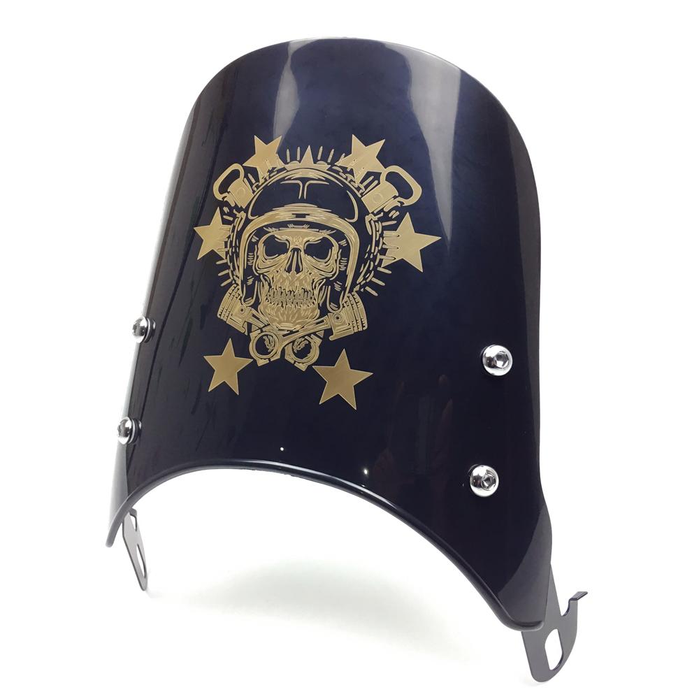 Pare-brise fumé noir pour moto Honda Hornet CB400 CB600 CB750 CB900 CB919 CB250 CB 400 600 750 900 919 250