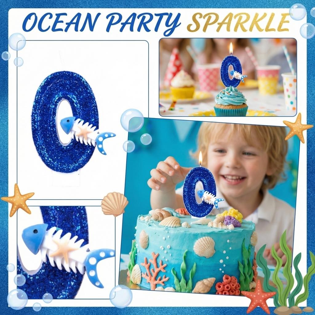 Fashion Cartoon Creative Birthday Candles Party Digital Candles