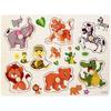 Wooden 3D Educational Grasping Board & Puzzle for Children: Animal & Fruit Theme Cognitive Toy