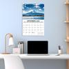 Landscape Wall Calendar 2026 World Scenery Wall Calendar 12 Month Decorative Home Office School Schedule Organizer for Apartment