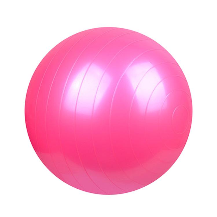 Durable PVC Yoga Stability Ball - Thickened, 55-85cm, Logo Support Available