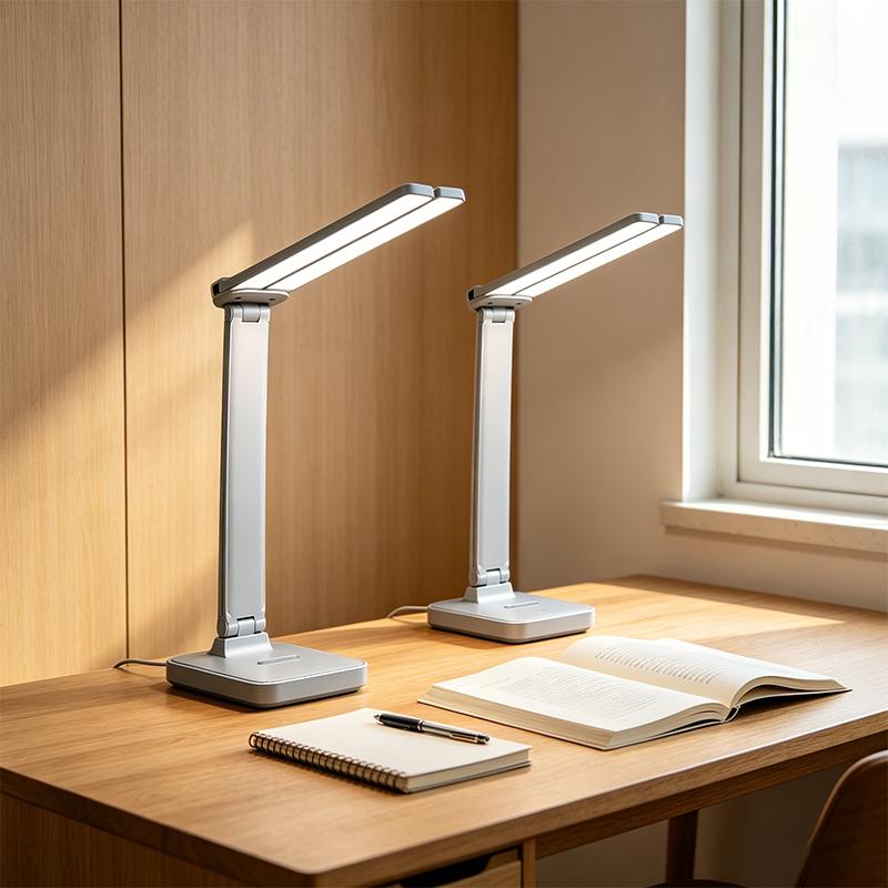 Lamp Rechargeable Multifunctional USB Desk Lamp Touch Dimmable 3 Levels Foldable Rechargeable Eye Light for Bedroom Desk Bedside