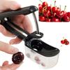 Automatic Rebound Cherry Core Seed Remover Plastic Kernel Seed Remover Olives Corer  Fruits Gadgets