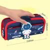 Detachable Astronaut Robot Pencil Case Cute Pencil Bag Kawaii Pencil Pouch Back to School Supplies Stationery Items for Girl Boy