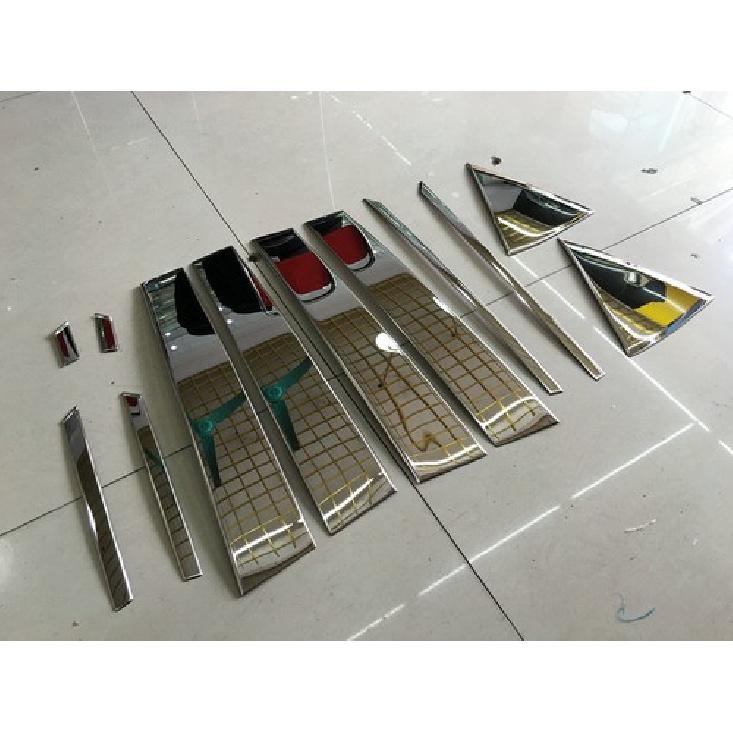 Steel Pillar Post Trim Window Cover Trim for 2016- Lexus RX350 RX450h 12pc