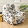 Printed Elastic Recliner Sofa Cover Soft Stretch Single Sofa Covers For Living Room Pets Kid Split Functional Lounger Chair Case