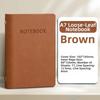 PU Leather Cover Pocket Planner Memo Pads A7 Notebook A7 Mini Notepad  Unisex Diary