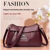Women's Bags, Fashion Trends, Versatile Large-capacity Shoulder Bags, Casual Messenger Bags, European and American Mother Women's Bags