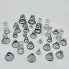 ymvLnhAM 14pcs 0.8mm wire diameter cone type spring twist small springs circle coil elastic ring 10/11/14/16/17/18mm bottom diam