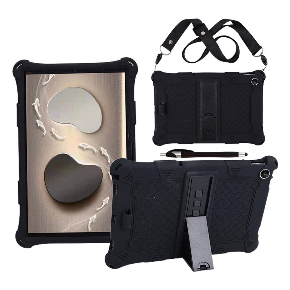 Soft Silicone Stand Case For Lenovo Tab M10 3rd Gen 10.1 inch TB-328FU 328XU Tablet Kids Cover+Strap and Pen