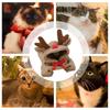 Small Dog Hoodie Reindeer Outfit Pet Clothes For Winter Birthday Christmas Party Indoor Activities Daily Wear